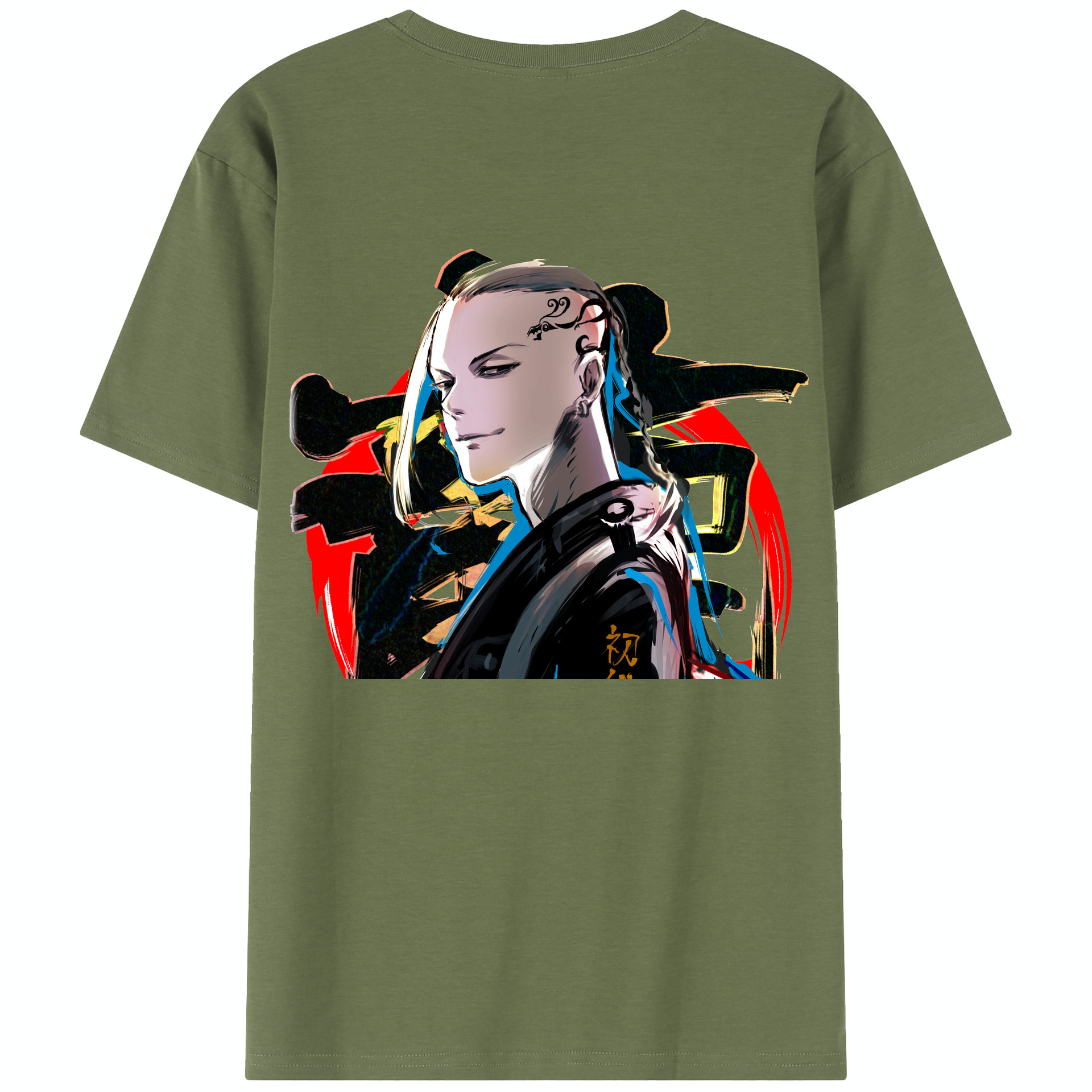 （画像用） 東京リベンジャーズ Tokyo Revengers 綿100％半袖Tシャツ（背面プリント）